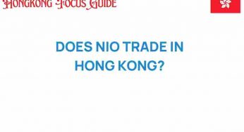 Does Nio Trade in Hong Kong? Unveiling the Electric Vehicle Market’s Dynamics