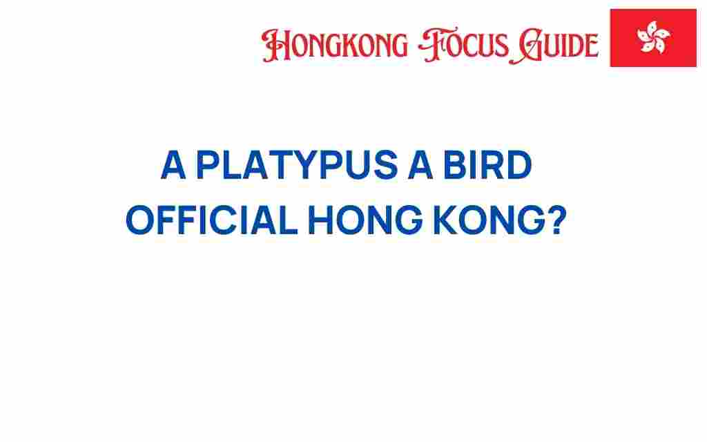 platypus-bird-hong-kong-wildlife
