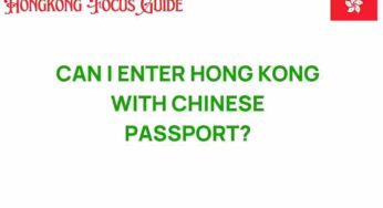 Can I Enter Hong Kong with a Chinese Passport? Unpacking the Rules