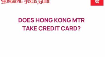 Can You Use Credit Cards on the Hong Kong MTR? Find Out Now!