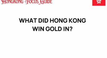 What Did Hong Kong Win Gold In? Unveiling Sporting Triumphs